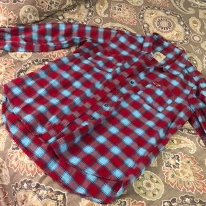 Hollister long sleeve flannel